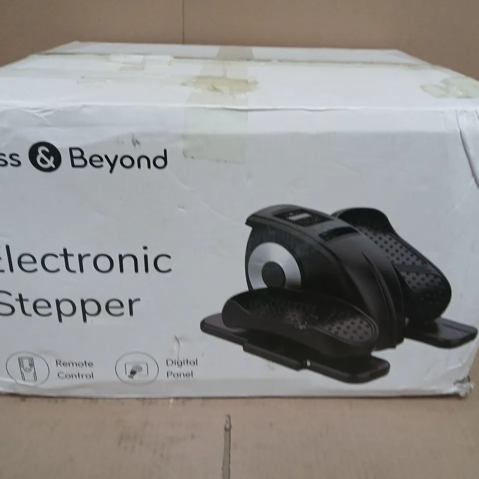 BLISS & BEYOND ELECTRONIC STEPPER - BOXED