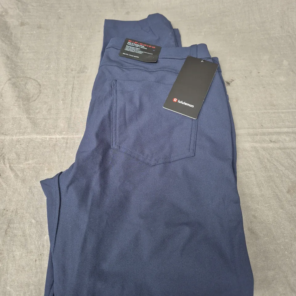 LULULEMON ABC SLIM FIT PANTS - SIZE W33 L32