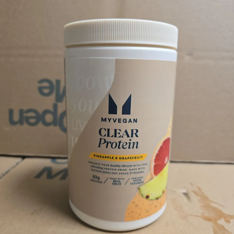 MYVEGAN CLEAR PROTEIN PINEAPPLE & GRAPEFRUIT – 10G PROTEIN
