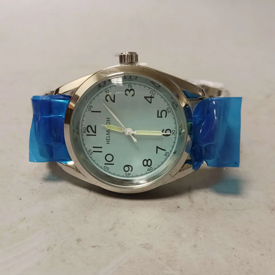 MENS HELMHA DH WATCH –  STAINLESS STEEL STRAP – 3ATM WATER RESISTANT – LUXURY GIFT BOX INCLUDED