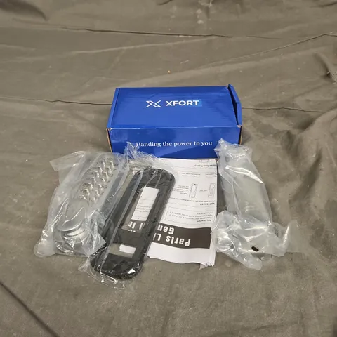 BOXED XFORT DIGITAL DOOR LOCK IN SATIN CHROME