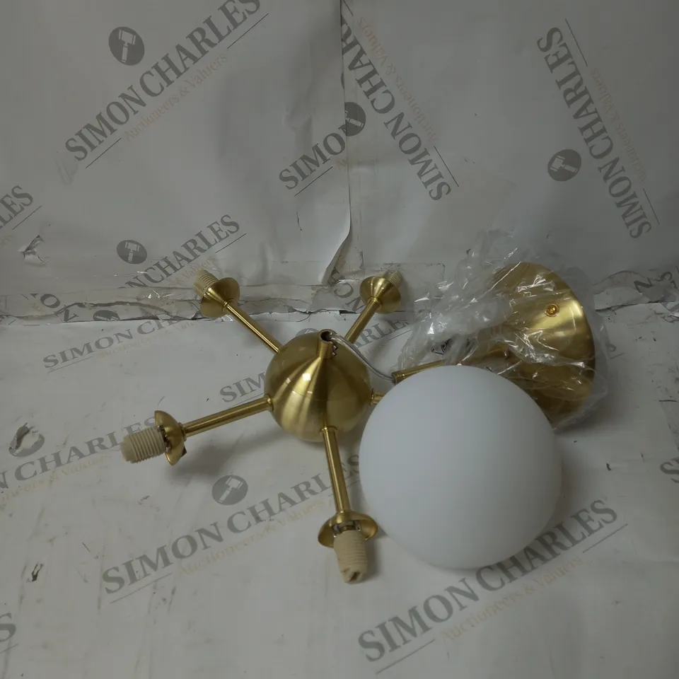BOXED SATELLITE 5 LIGHT SEMI FLUSH 
