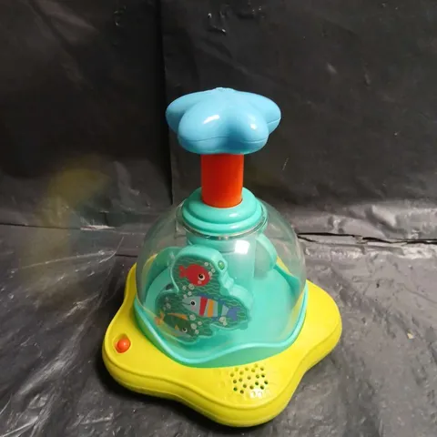 BRIGHT STARTS - PRESS AND GLOW SPINNER MUSICAL TOY