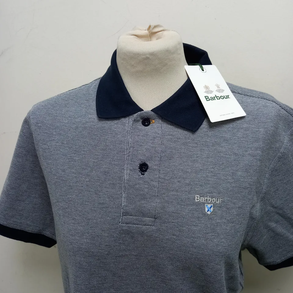 BARBOUR ESSENTIAL SPORTS POLO SHIRT SIZE M