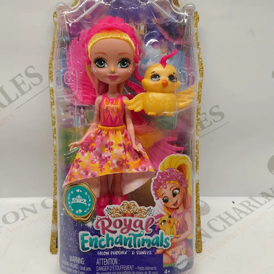 FIVE BRAND NEW BOXED ROYAL ENCHANTIMALS FALCON PHOENIX AND SUNRISE