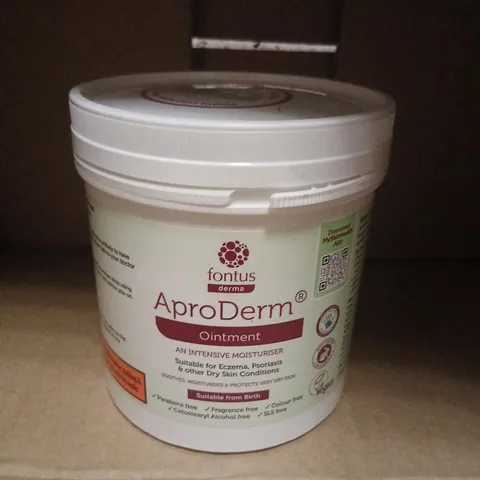 APRODERM OINTMENT – INTENSIVE MOISTURISER FOR ECZEMA, PSORIASIS & DRY SKIN (SUITABLE FROM BIRTH) – FONTUS DERMA