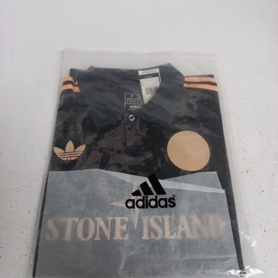 BAGGED AJAX X STONE ISLAND SPECIAL EDITION SHIRT - SIZE SMALL