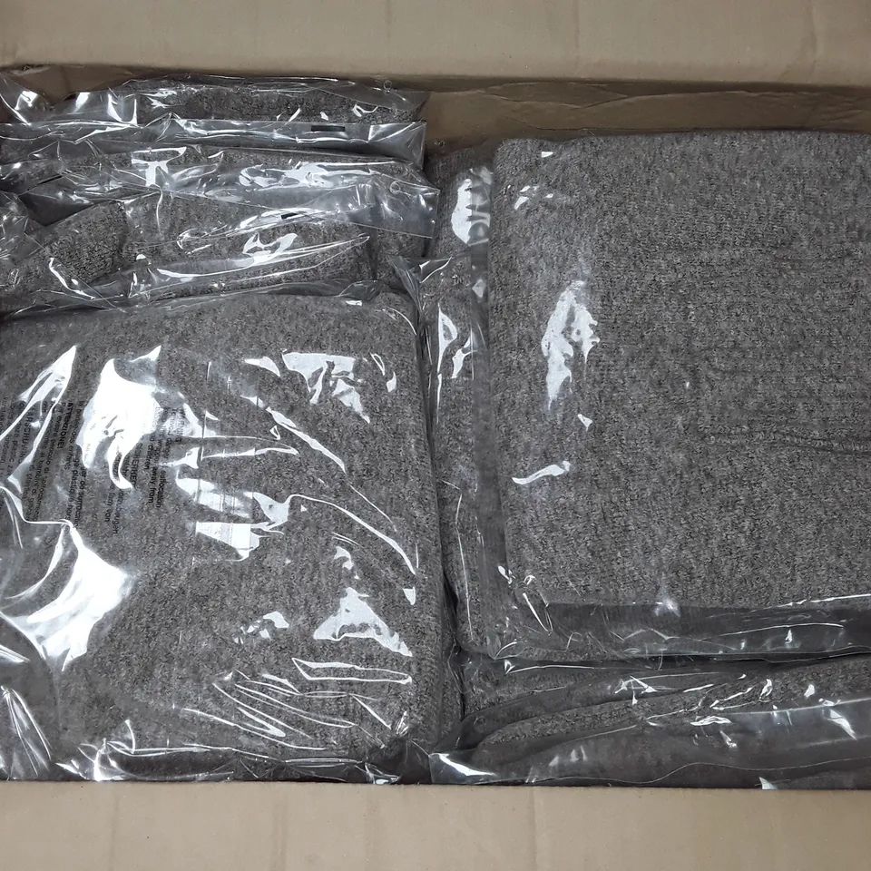 LOT OF APPROXIMATELY 30 BROWN POLO JUMPERS  - SIZE UNSPECIFIED 