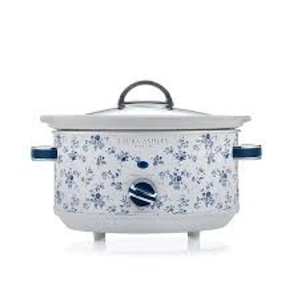 LAURA ASHLEY 3.5L SLOW COOKER IN CHINA ROSE