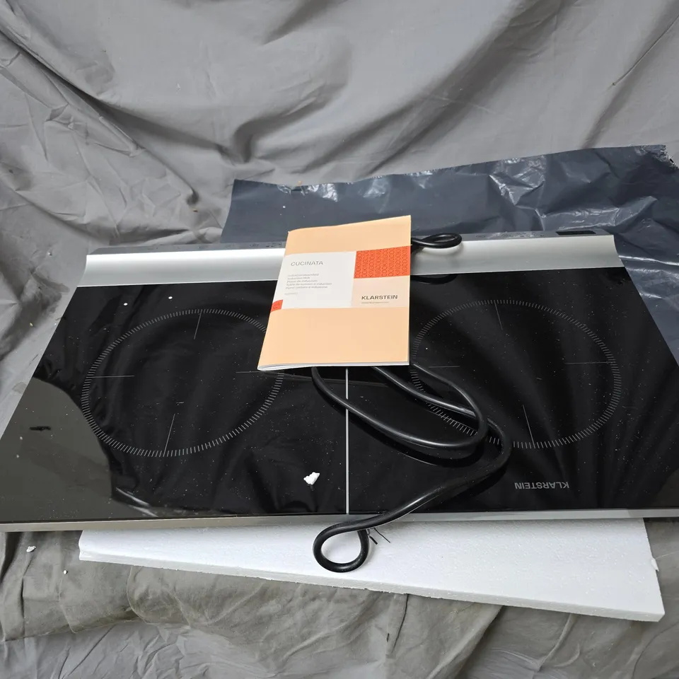 KLARSTEIN CUCINATA INDUCTION HOB WITH MANUAL