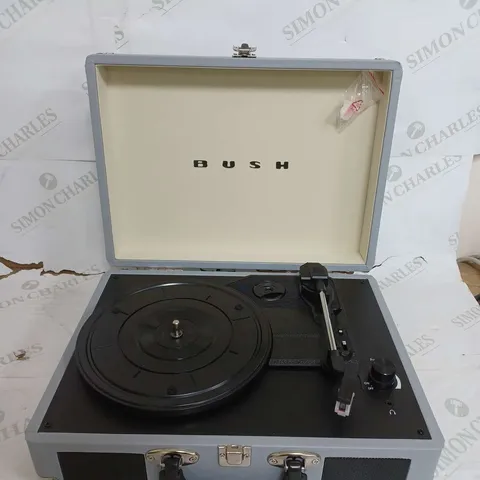 BOXED BUSH CLASSIC TURNTABLE GREY