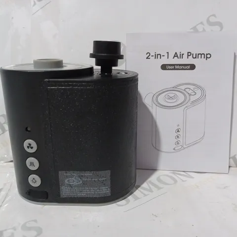 BOXED 2-IN-1 AIR PUMP MODEL AP211
