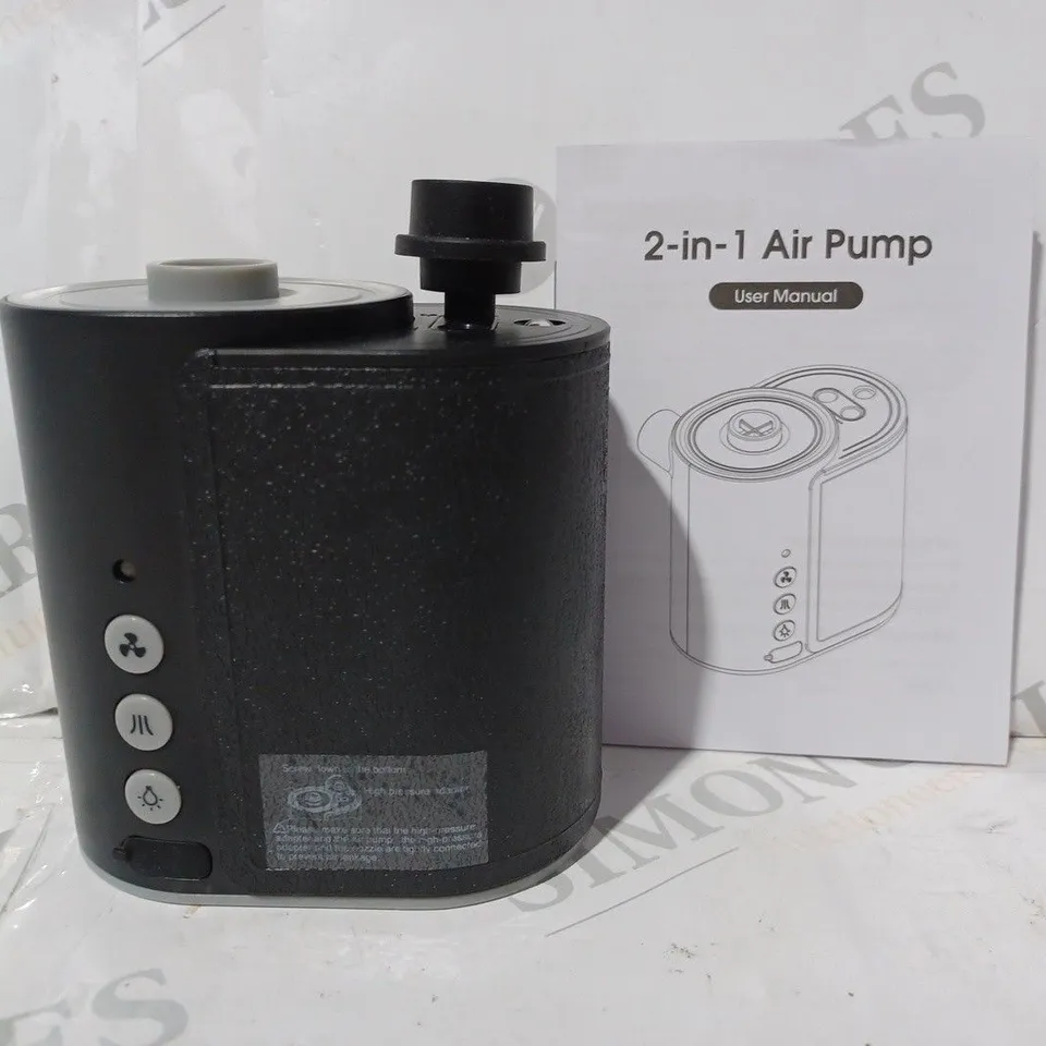 BOXED 2-IN-1 AIR PUMP MODEL AP211
