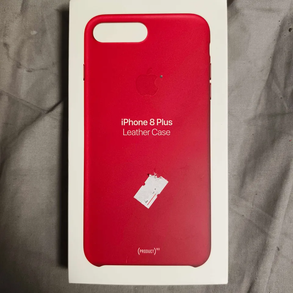2 X APPLE IPHONE 8 PLUS LEATHER CASES