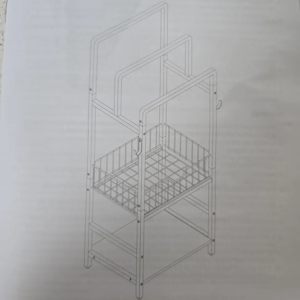 BOXED HOOBRO DIRECT BF13LB01 TOWEL RACK