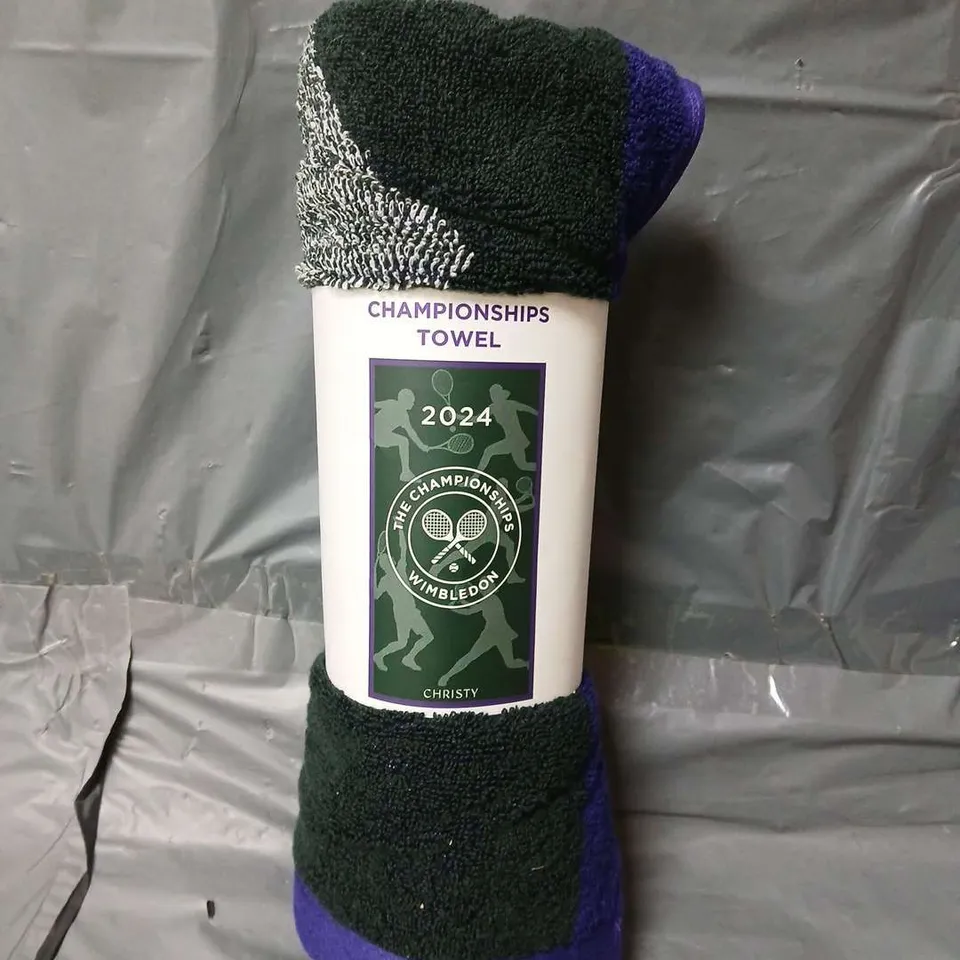 CHRISTY WIMBLEDON CHAMPIONSHIPS TOWEL