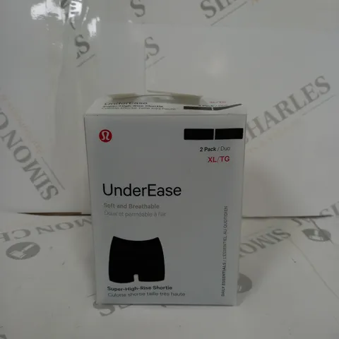 LULULEMON UNDER EASE SHORTS X2 SIZE XL