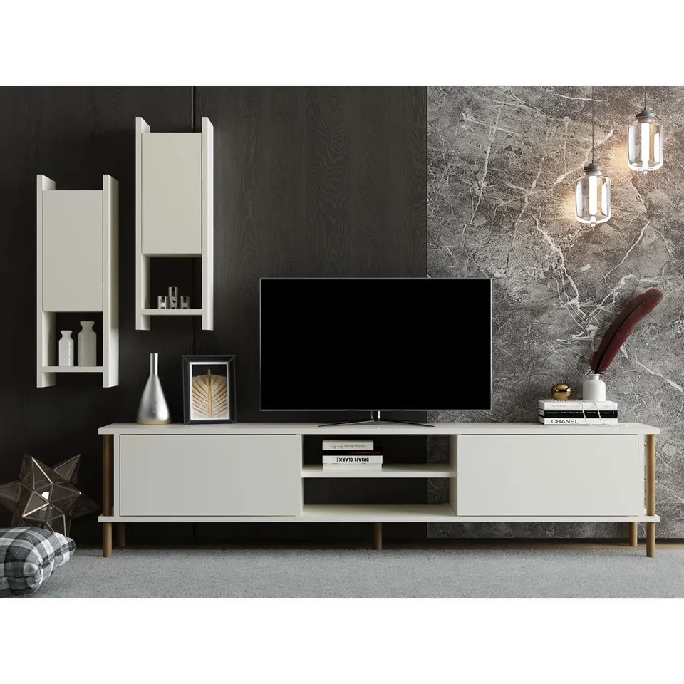 BOXED FRANKIE-RAY TV STAND FOR TV'S UP TO 78"