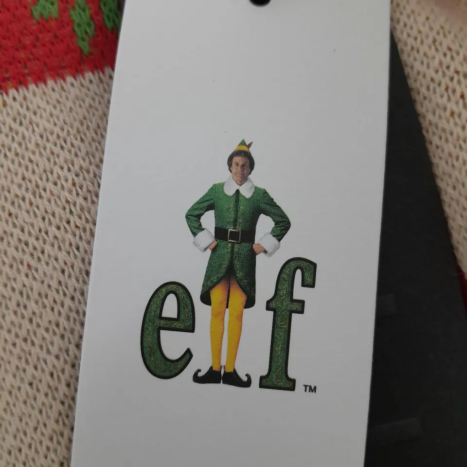TYPO ELF THE MOVIE CHRISTMAS JUMPER SIZE S | M 