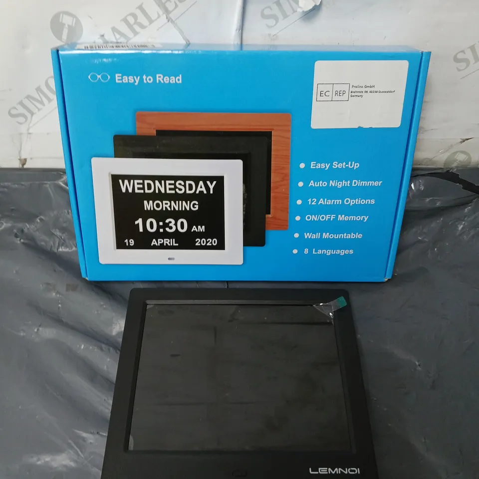 4 X BOXED AUTO NIGHT DIMMER DIGITAL CLOCKS 