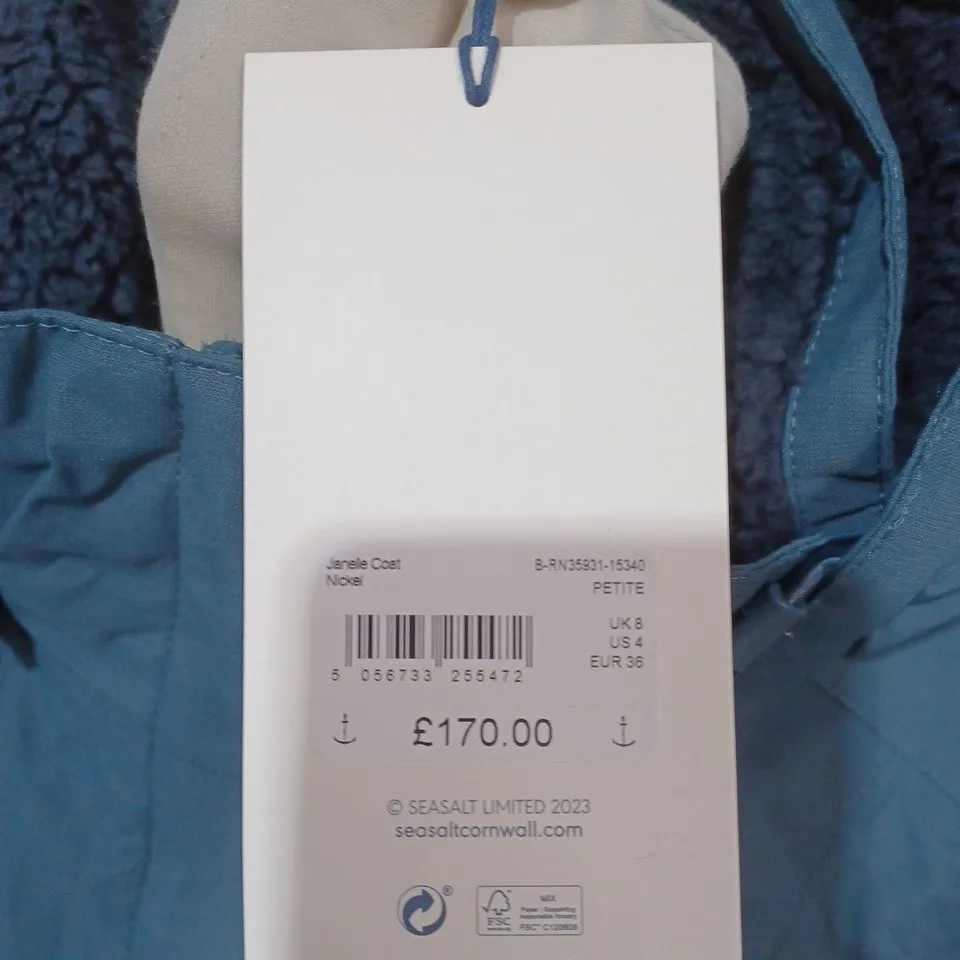 SEASALT CORNWALL JANELLE COAT SIZE 8