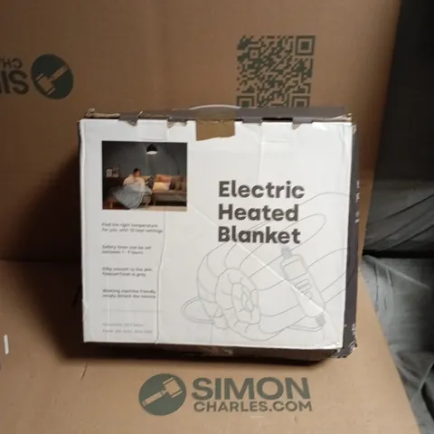 ELECTRIC HEATED BLANKET – BOXED