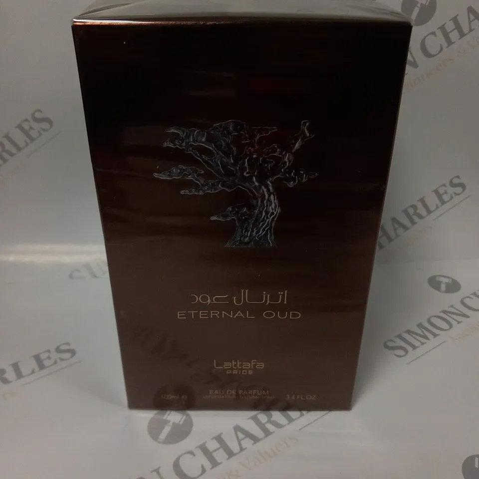 BOXED AND SEALED ETERNAL OUD LATTAFA PRIDE EAU DE PARFUM 100ML