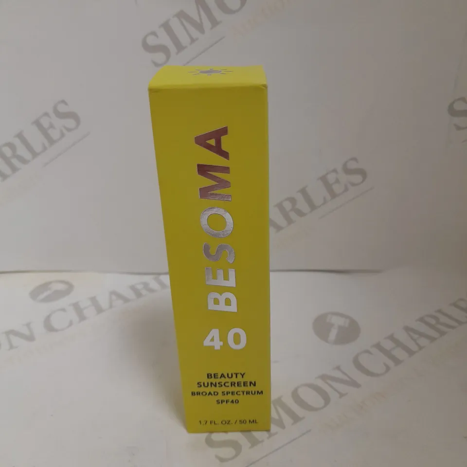 BESOMA 40 BEAUTY SUNSCREEN 50ML - SPF40
