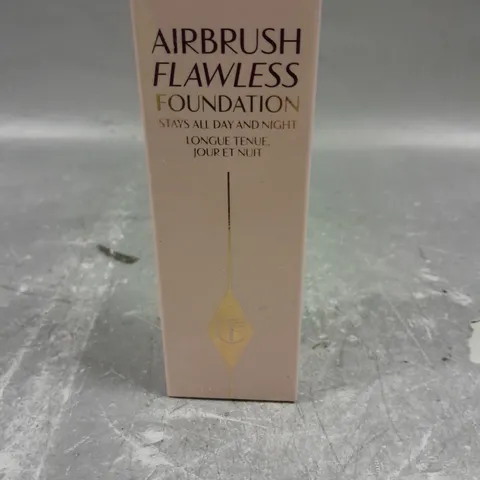 SEALED CHARLOTTE TILBURY AIRBRUSH FLAWLESS FOUNDATION SHADE 3 NEUTRAL 30ML