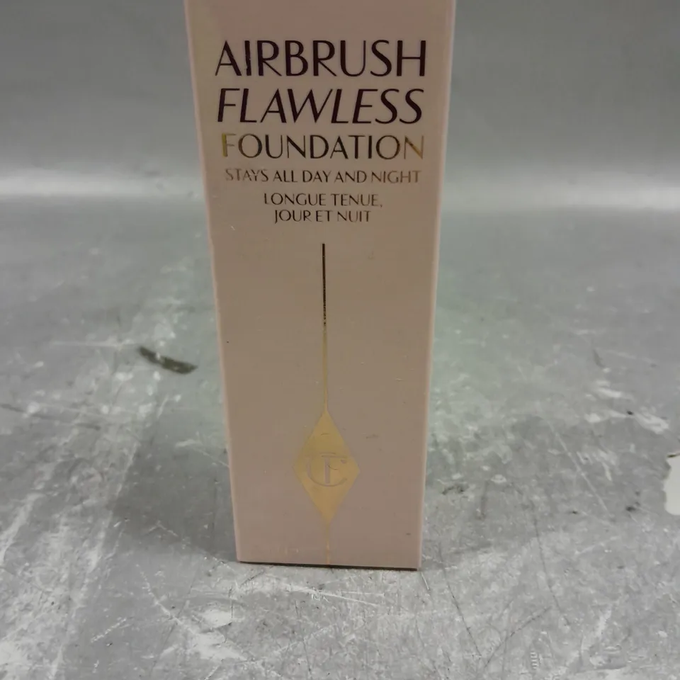 SEALED CHARLOTTE TILBURY AIRBRUSH FLAWLESS FOUNDATION SHADE 3 NEUTRAL 30ML