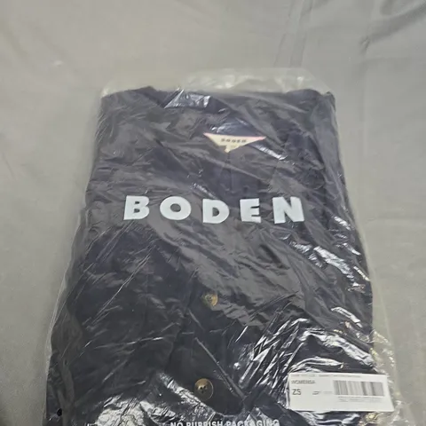 BAGGED BODEN AUBREY CORD MIDI SHIRT DRESS SIZE 12R
