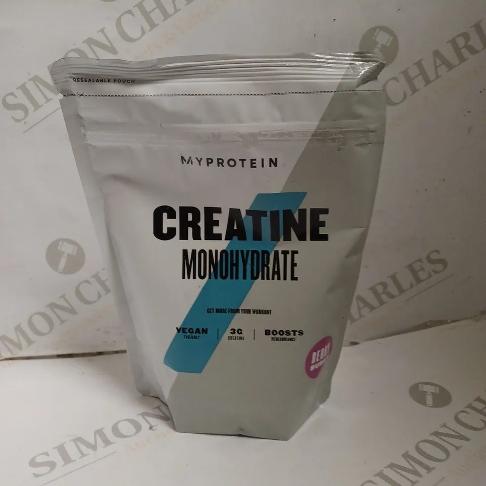 SEALED MYPROTEIN CREATINE MONOHYDRATE - 250G - BERRY BURST 
