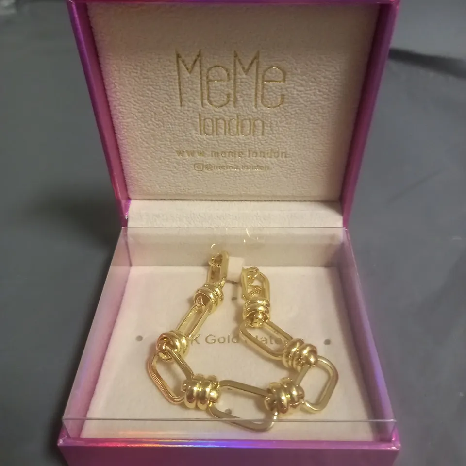 MEME LONDON 18K CAROT GOLD BRACELET