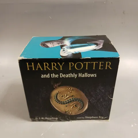 HARRY POTTER AND THE DEATHLY HALLOWS NARRATED STEPHEN FRY AUDIOBOOK