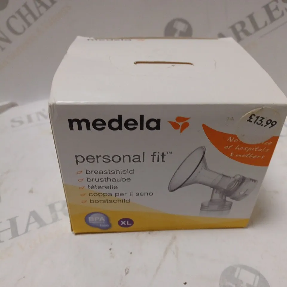 APPROXIMATELY 9 BOXED MEDELA PERSONAL FIT BREASTSHIELDS
