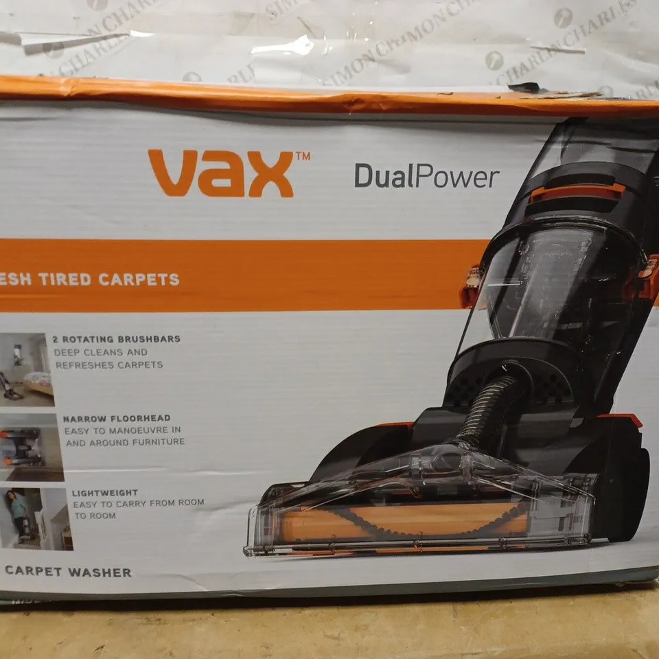 VAX W86-DP-B DUAL POWER CARPET CLEANER