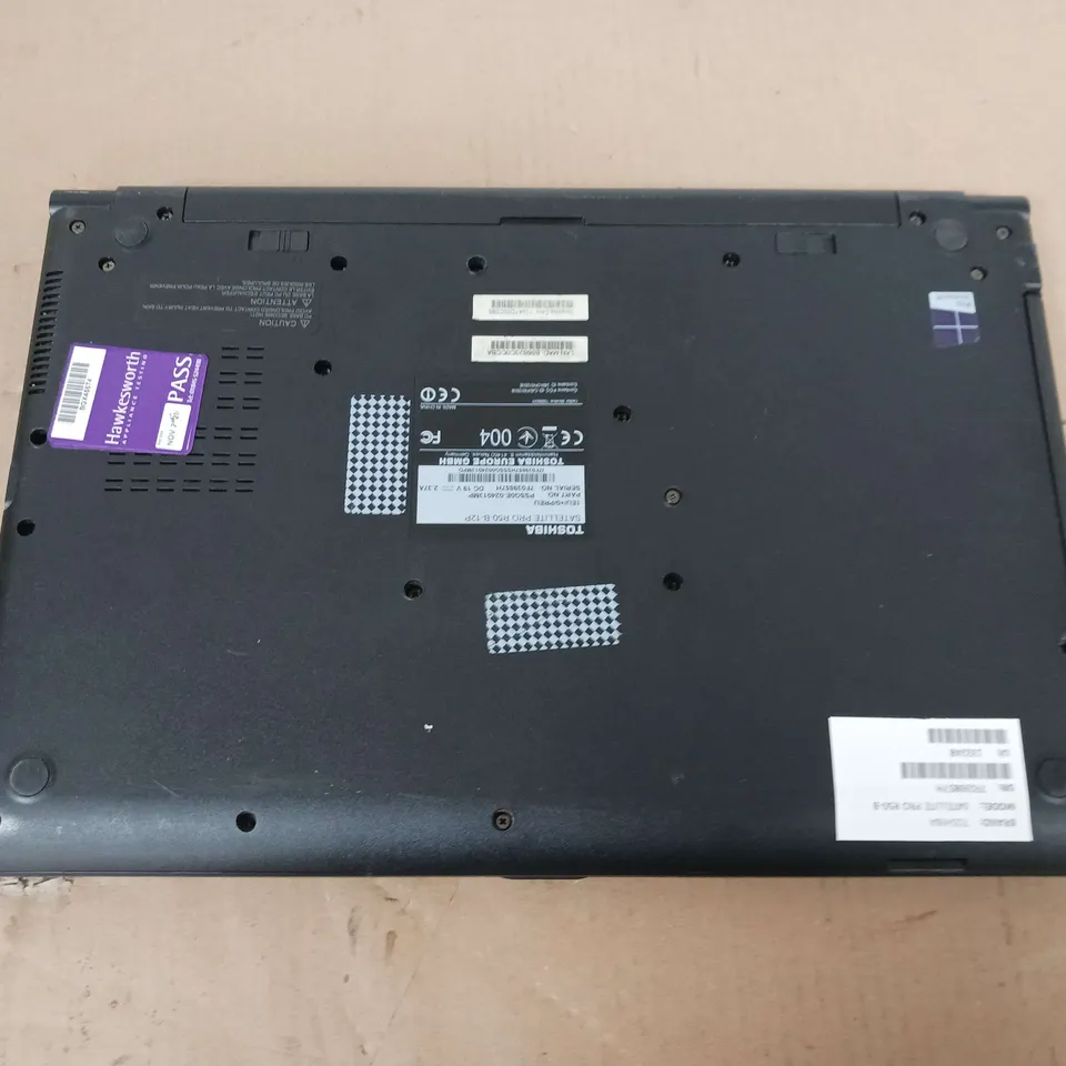 TOSHIBA SATELLITE PRO R50-B 15 INCH	I3-4005U 1.70GHZ