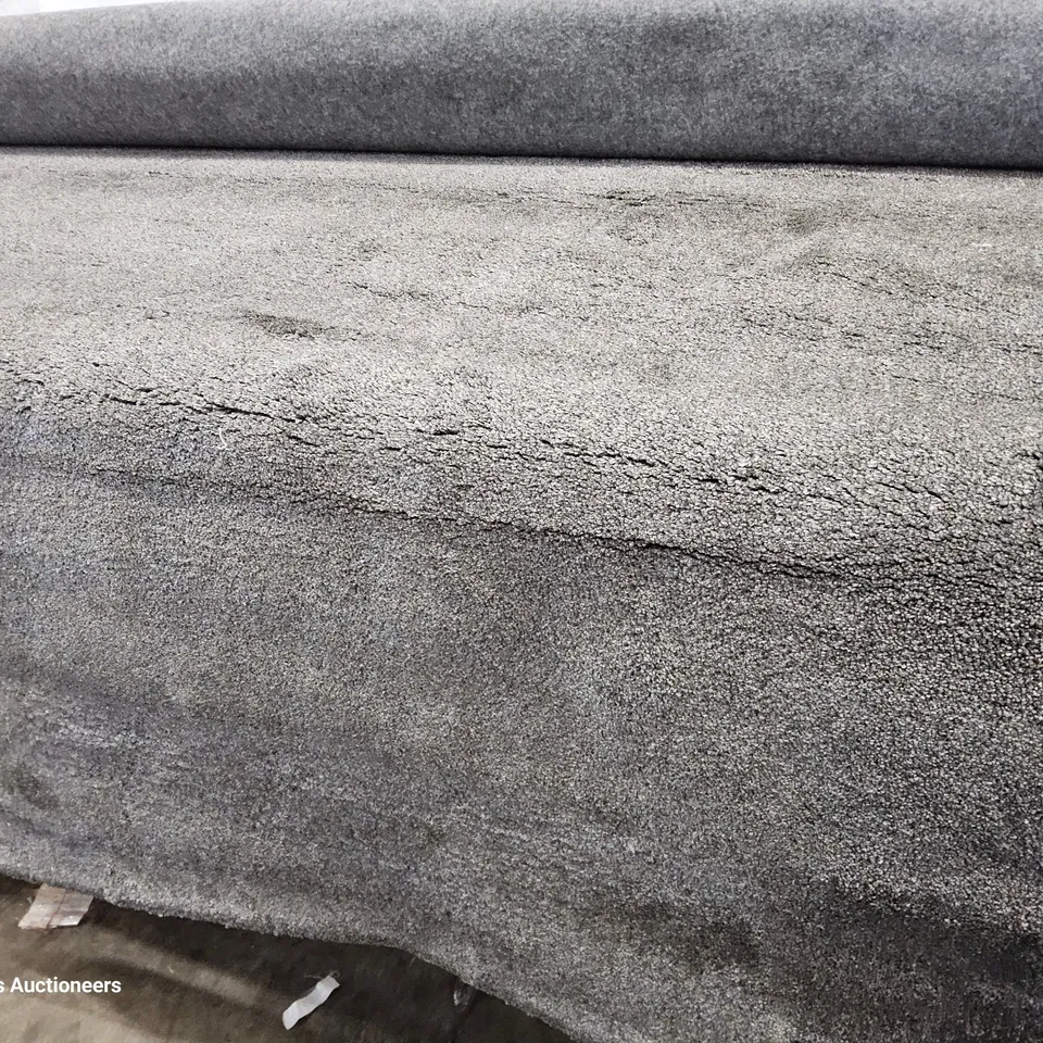ROKSANA MACHINE WASHABLE TUFTED GREY RUG 160 × 220