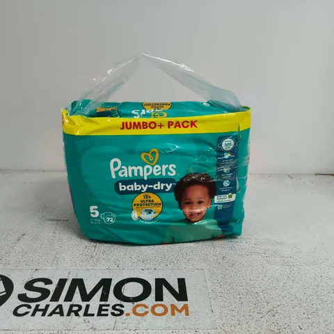 PAMPERS BABY DRY JUMBO PACK 5 11-16KG