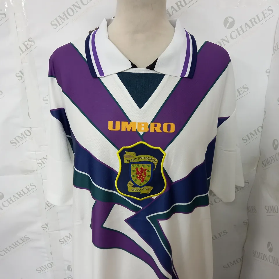 RETRO SCOTLAND 1994 AWAY SHIRT SIZE L