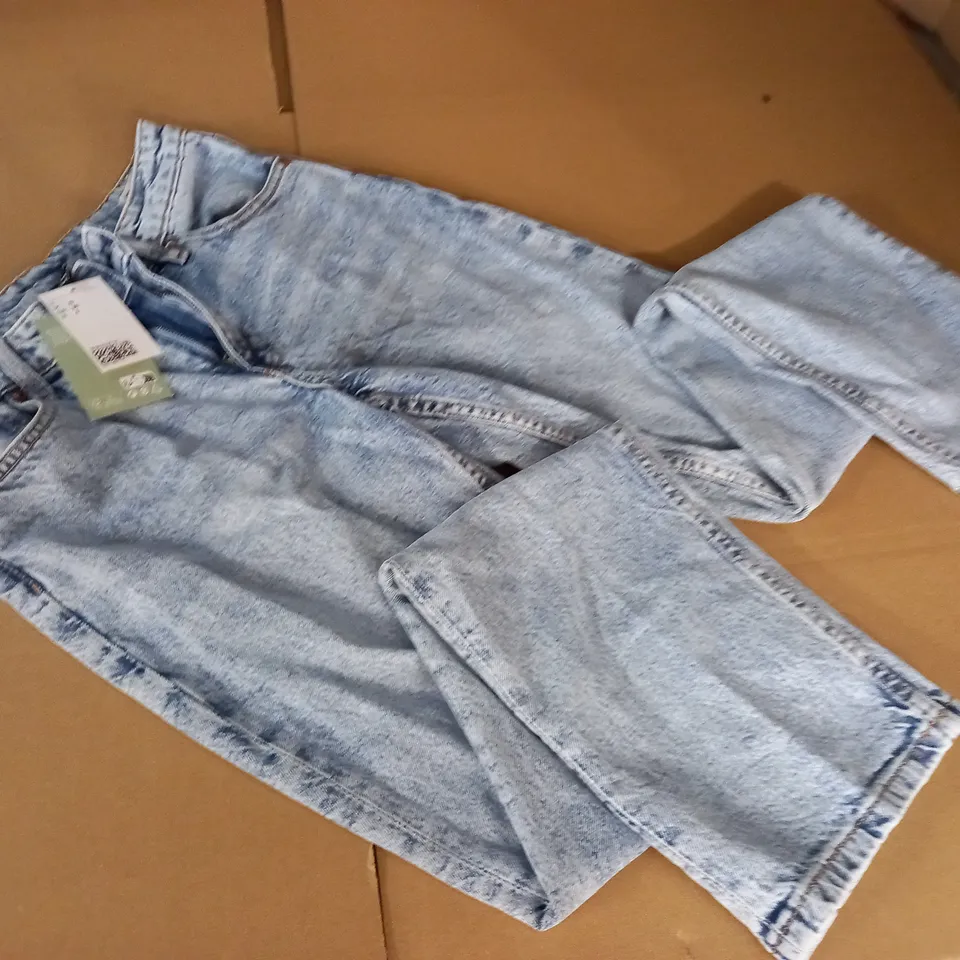 DIVIDED STRAIGHT REGULAR WAIST JEANS - UK 10