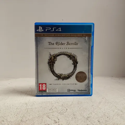 THE ELDER SCROLLS ONLINE - TAMRIEL UNLIMITED PLAYSTATION 4 VIDEO GAME