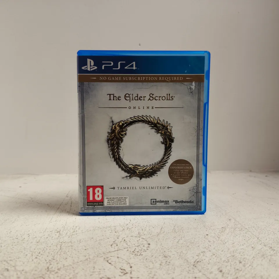 THE ELDER SCROLLS ONLINE - TAMRIEL UNLIMITED PLAYSTATION 4 VIDEO GAME