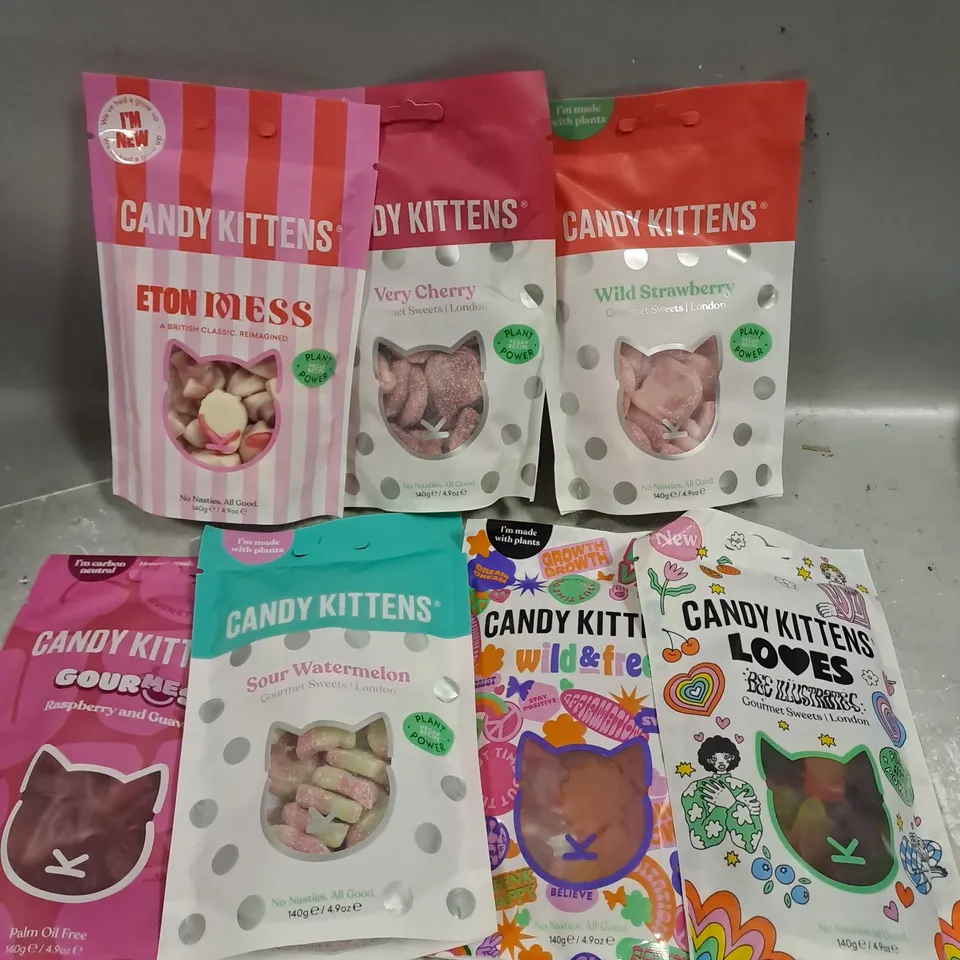 7 X CANDY KITTENS SWEET ASSORTMENTS 