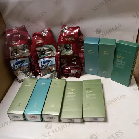 BOX OF ASSORTED COFFEE'S