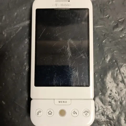 HTC DREAM T-MOBILE G1 MOBILE PHONE IN WHITE