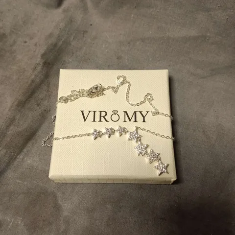 VIROMY SILVER-TONE STAR NECKLACE 