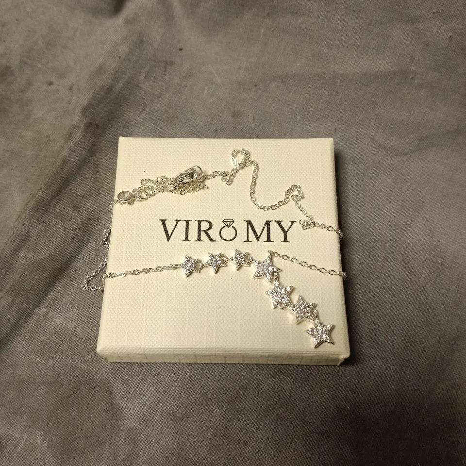 VIROMY SILVER-TONE STAR NECKLACE 