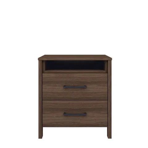 BOXED GIANNI 2 DRAWER BEDSIDE TABLE