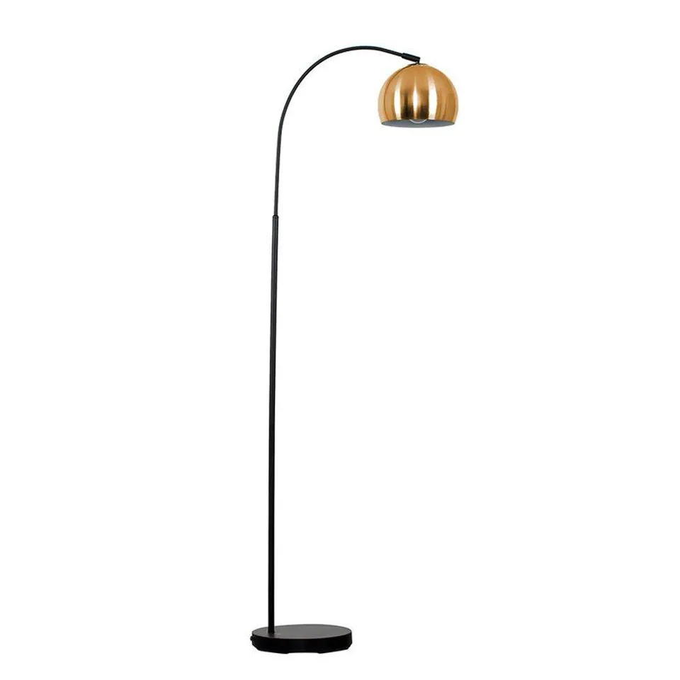BOXED DEROSIER 143CM ARCHED FLOOR LAMP BULB (NO BULB)